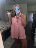Peach Romper