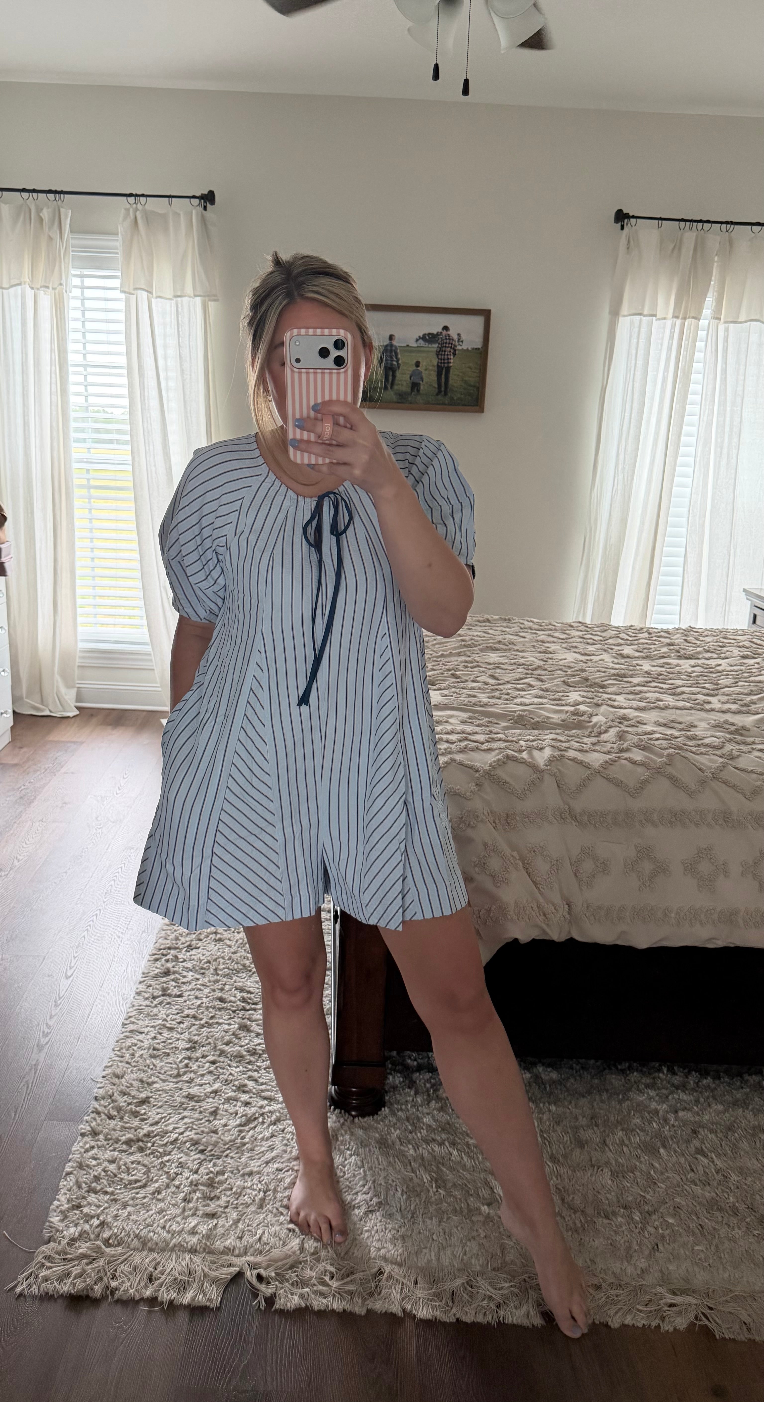 Baby Blue Romper