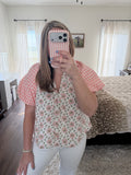 Gingham Bubble Sleeve