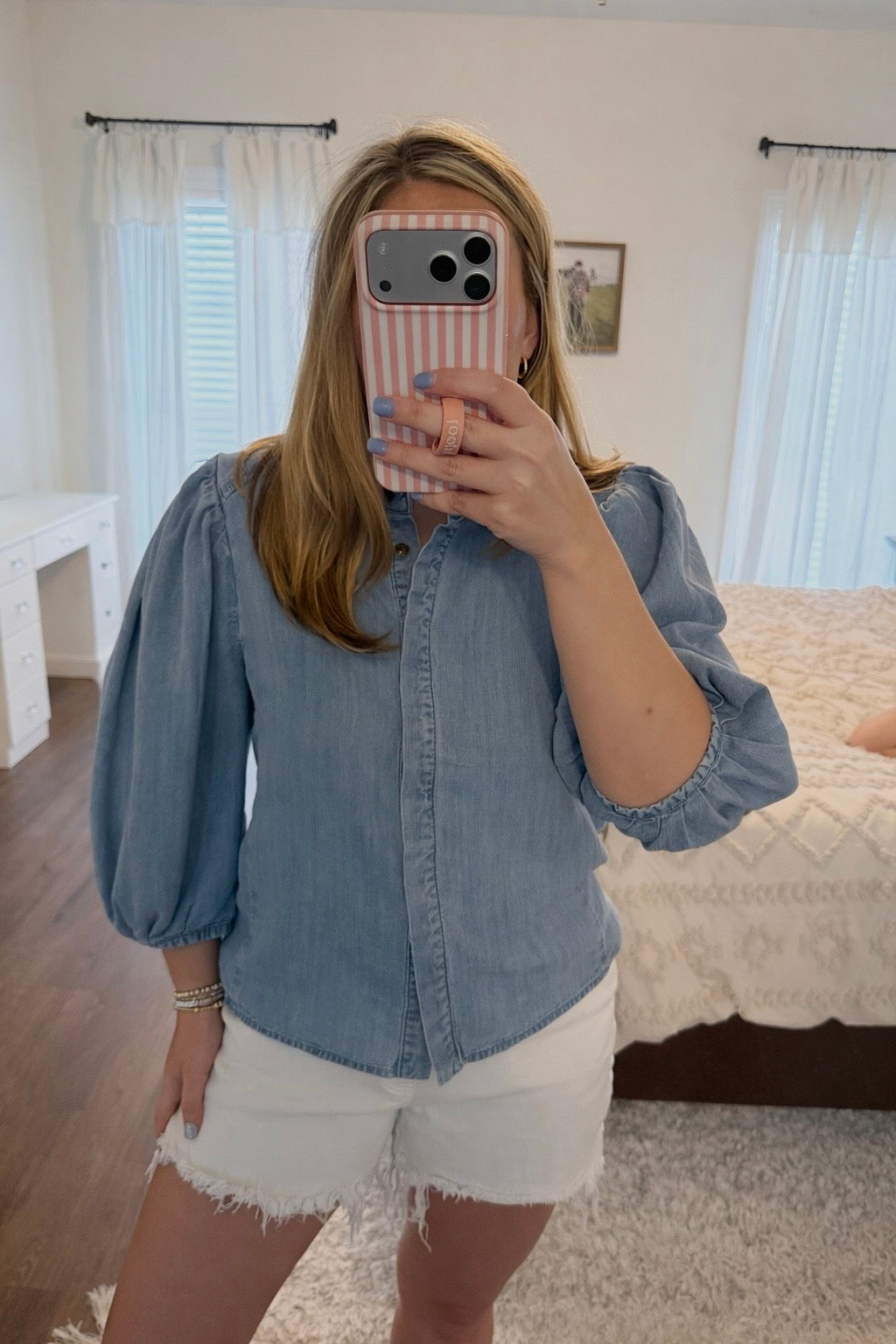 Chambray Blouse