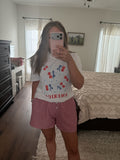 Red Gingham Shorts