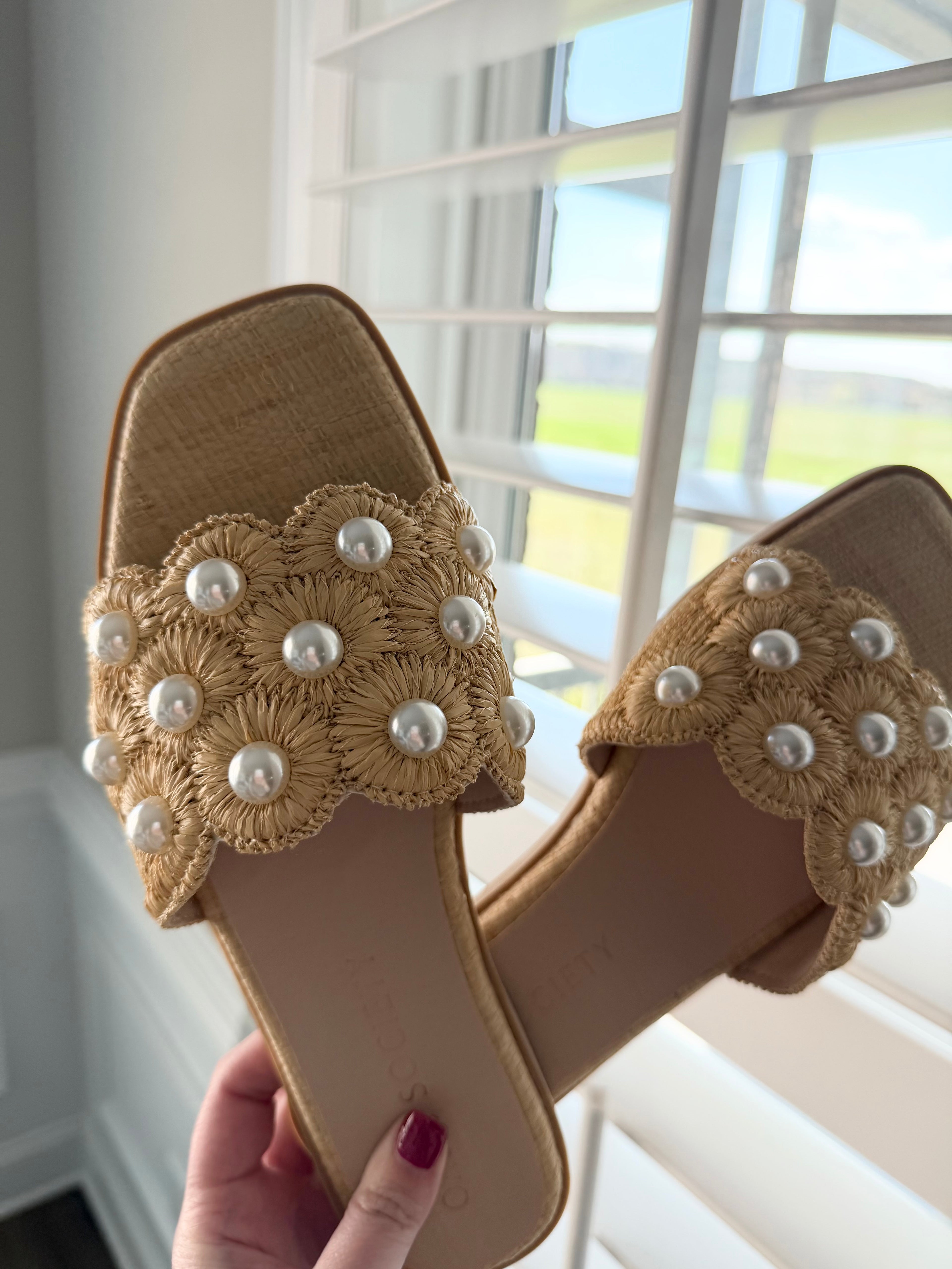 Pearl Slide Sandal