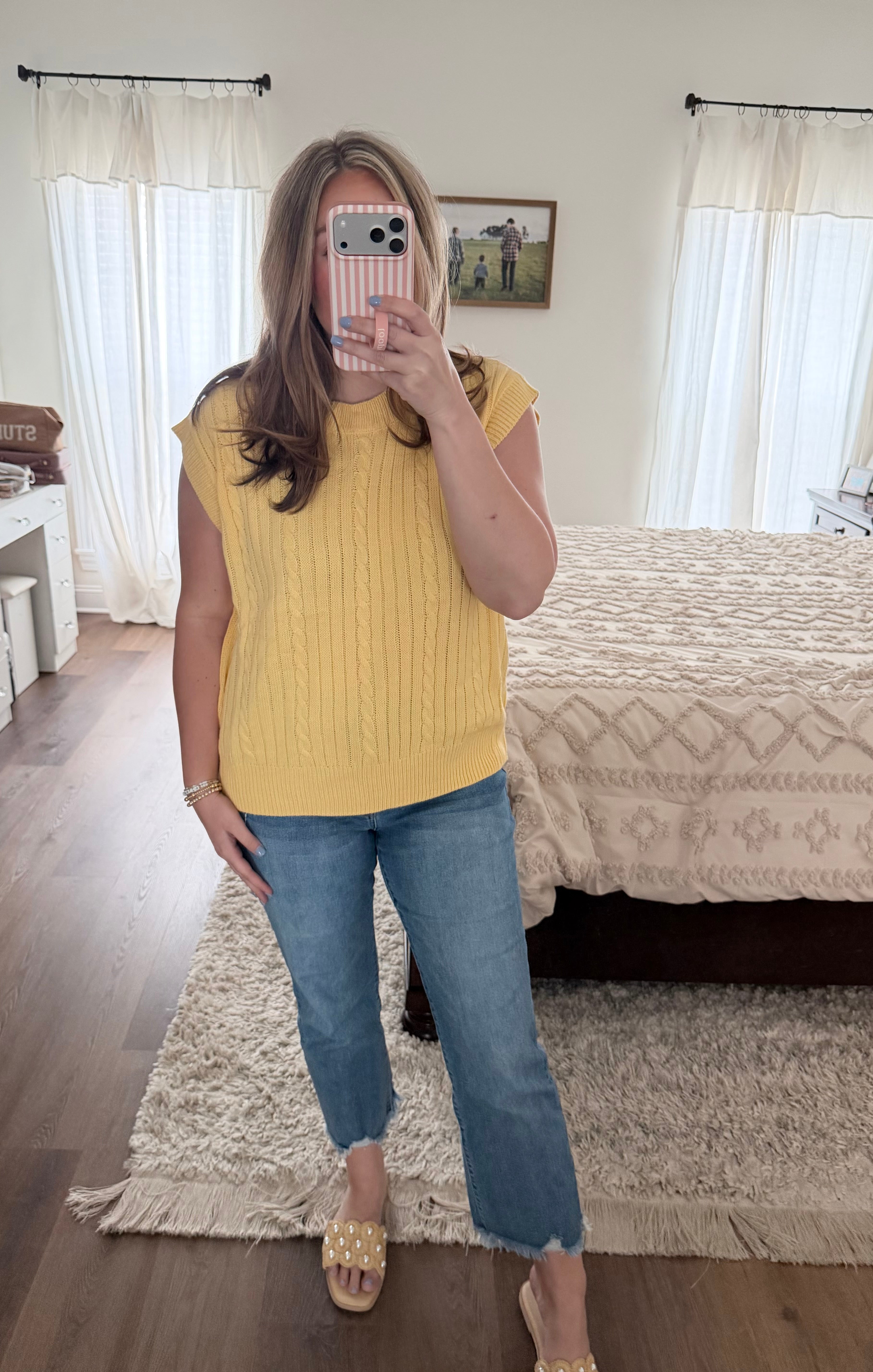Banana Cable Knit